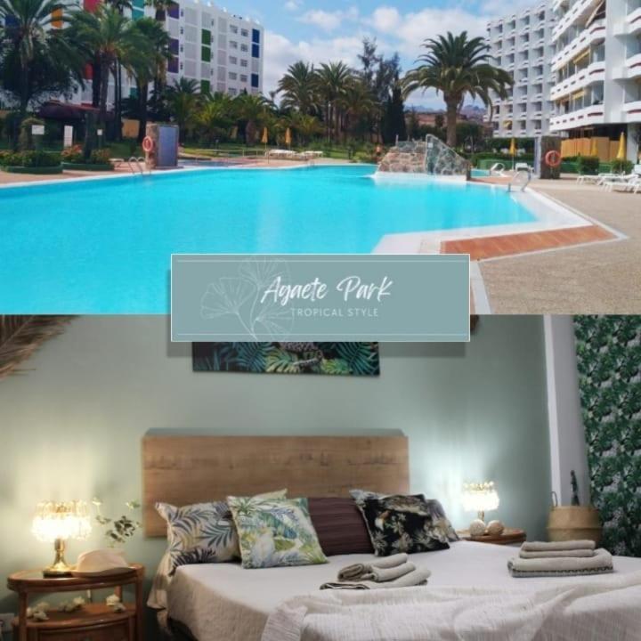 Agaete Park Tropical Style Apartment Playa del Ingles  Ngoại thất bức ảnh